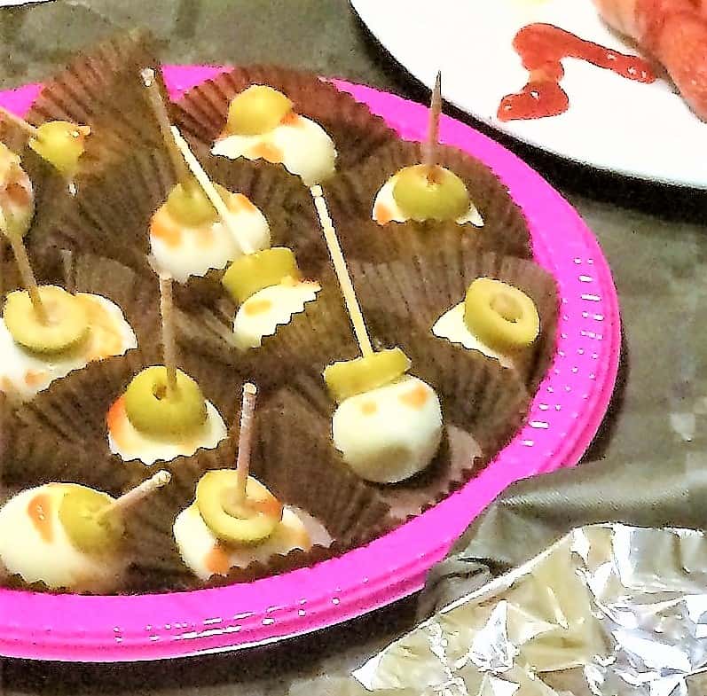 7 recetas para Halloween ojillos de bruja